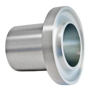 Outflow cup made of aluminium