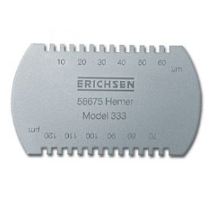Mechanical coating thickness measurements, measuring comb. Wet Film Thickness Gauge
