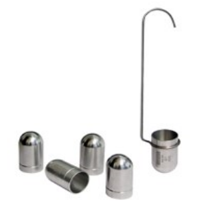 Dip-flow cup made of aluminium