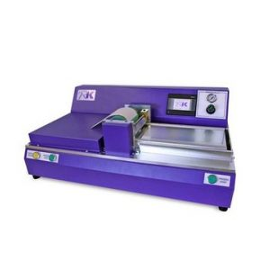 High-speed press-on instrument for gravure printing, laboratory press-on instrument