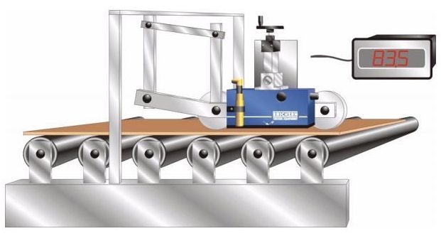 Gloss measurement device. Surface Testing
