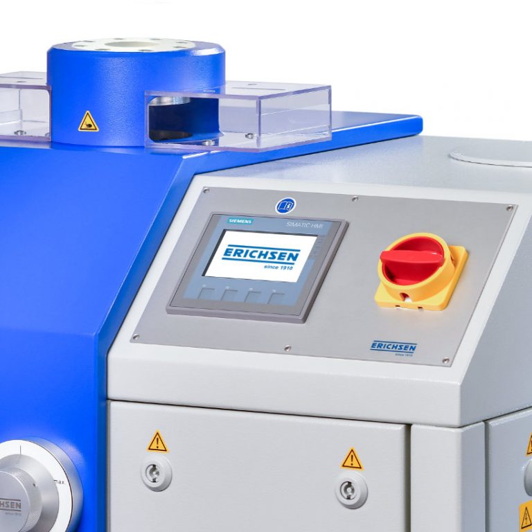 Sheet metal testing machine model 102 Touchpanel