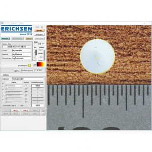 PAINT BORER TCG "digital" - measuring process